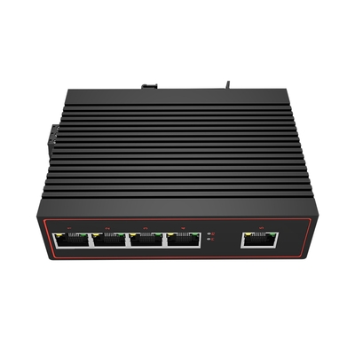 工业交换机百兆5电口导轨式